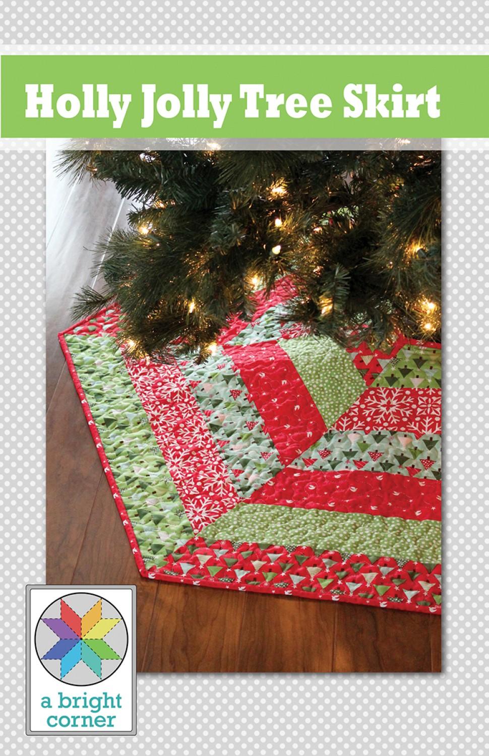 Holly Jolly Tree Skirt Pattern – Quilters Cupboard Uxbridge