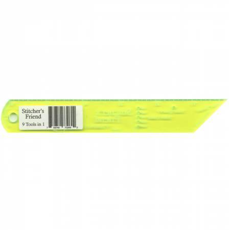 Happy Friend Ruler Stitchers Friend Ruler - 10 Tools In One – Quilters Cupboard Uxbridge