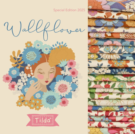 Tilda Wallflower - 300239 - Charm Pack - 40 Pieces - 5