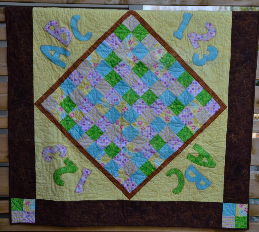 Abc baby quilt new arrivals
