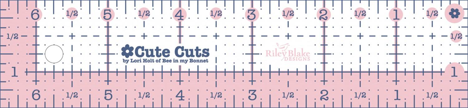 Lori Holt Cute Cuts Ruler 1.5