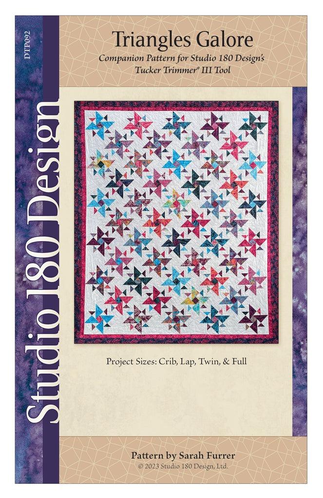 Studio 180 Design Technik Blatt – Vorlage Für Little Houses Quilt Blöcke, 2,5-15,2 Cm